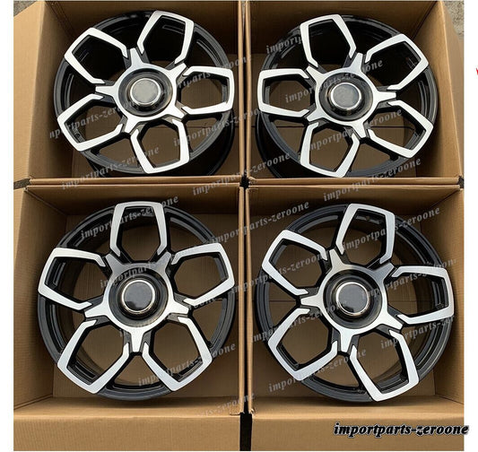 24インチ 新品鍛造ホイール ロールロイス ゴースト 24x10 ブラック　-BRN-12281