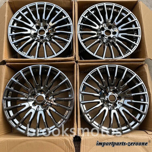 21インチ ブラック クローム ホイール  2008-2014 BMW 7 シリーズ 629 F01 02 03 04  LI-1303