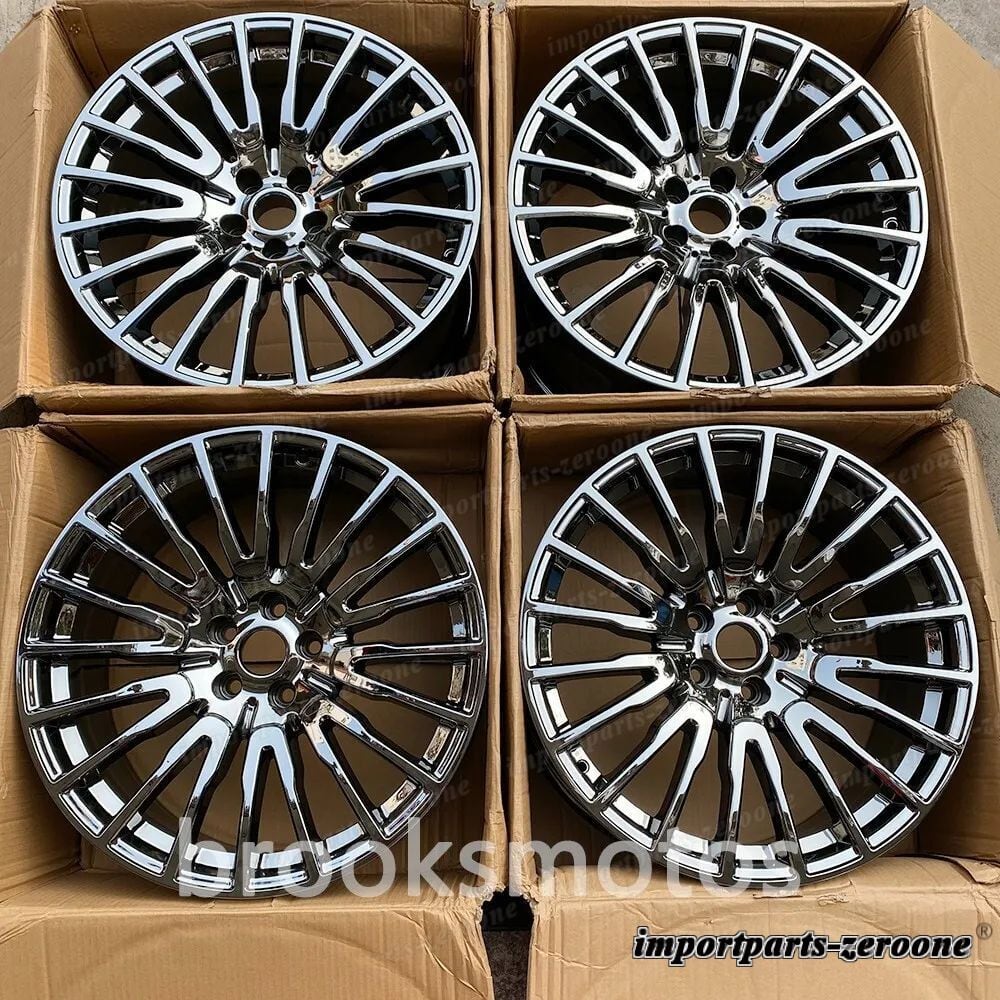 21インチ ブラック クローム ホイール  2008-2014 BMW 7 シリーズ 629 F01 02 03 04  LI-1303