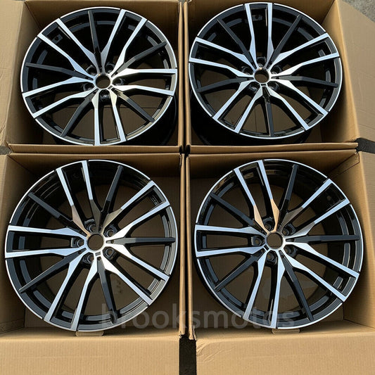 1点限り 20インチ NEW　マルチ スポーク STYLE ホイールセット 2019+ BMW X5 2020+ X6 5X112 742 　-BRN-1144　鍛造　★