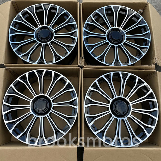 1点限り 20インチ NEW　STYLE ホイールセット メルセデスベンツ W222 S450 マイバッハ S クラス 　-BRN-1152　　鍛造　★