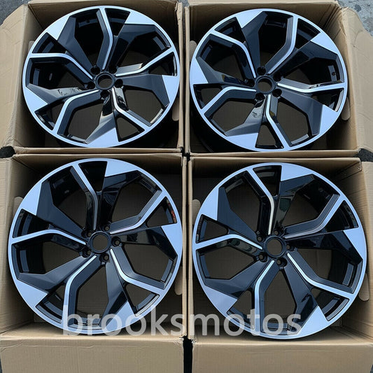 1点限り 19インチ NEW　STYLE ホイールセット アウディ 2011-2018 A6 S6 2003-2009 A8 19X8.5 　-BRN-1072　鍛造　★