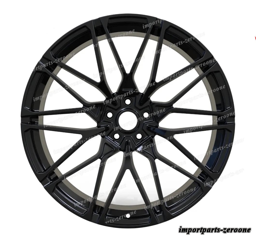 22インチ グロス ブラック スタイル  ホイール  BMW F91 F92 F93 M8 22x9.5 22x11 　-BRN-12471