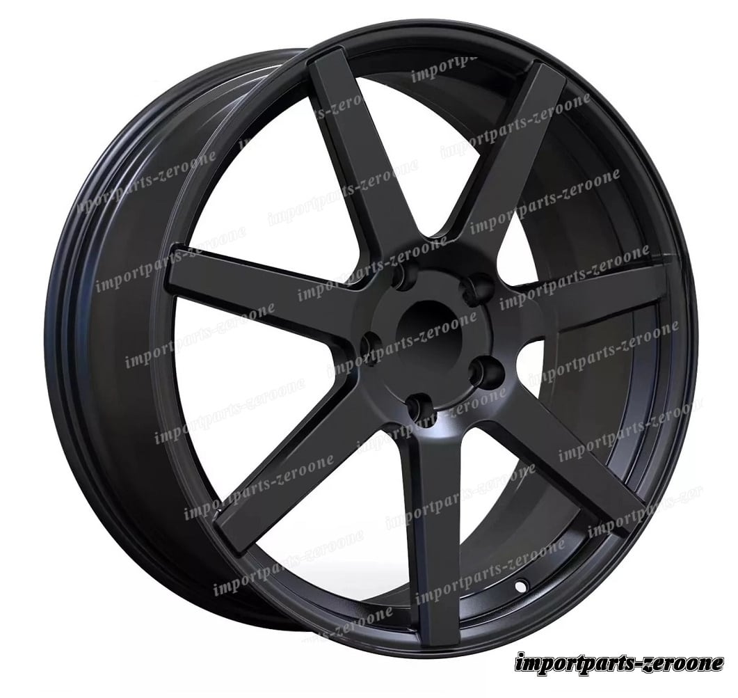 1点限り 2020+ ポルシェ タイカン 21インチ 7 スポークグロスブラック スタイル ホイール　-BRN-12629★