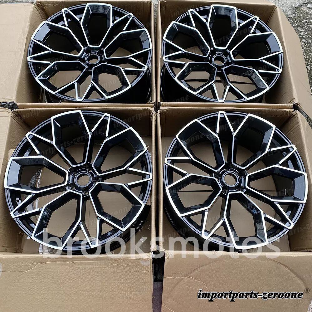 23インチニュースタイルホイール 2016+ アウディ Q7 Q8 RS Q7 RS Q8 23x10.5 オフセット 20 適合 LI-1641