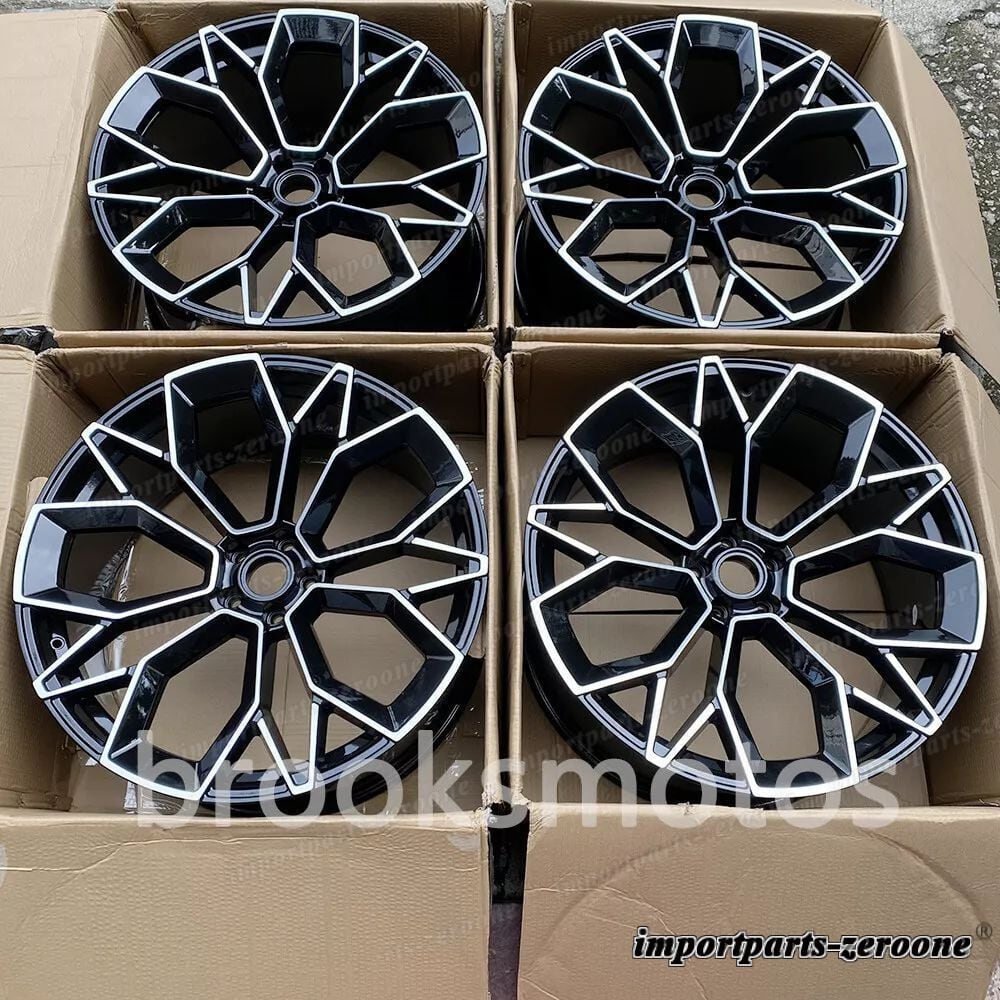 23インチニュースタイルホイール 2016+ アウディ Q7 Q8 RS Q7 RS Q8 23x10.5 オフセット 20 適合 LI-1641
