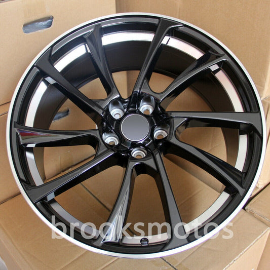 1点限り 20インチ A STYLE 10 スポーク ホイールセット アウディ A4 A5 A6 A7 20X9.5 オフセット32 ４本セット 　-BRN-1097　鍛造　★