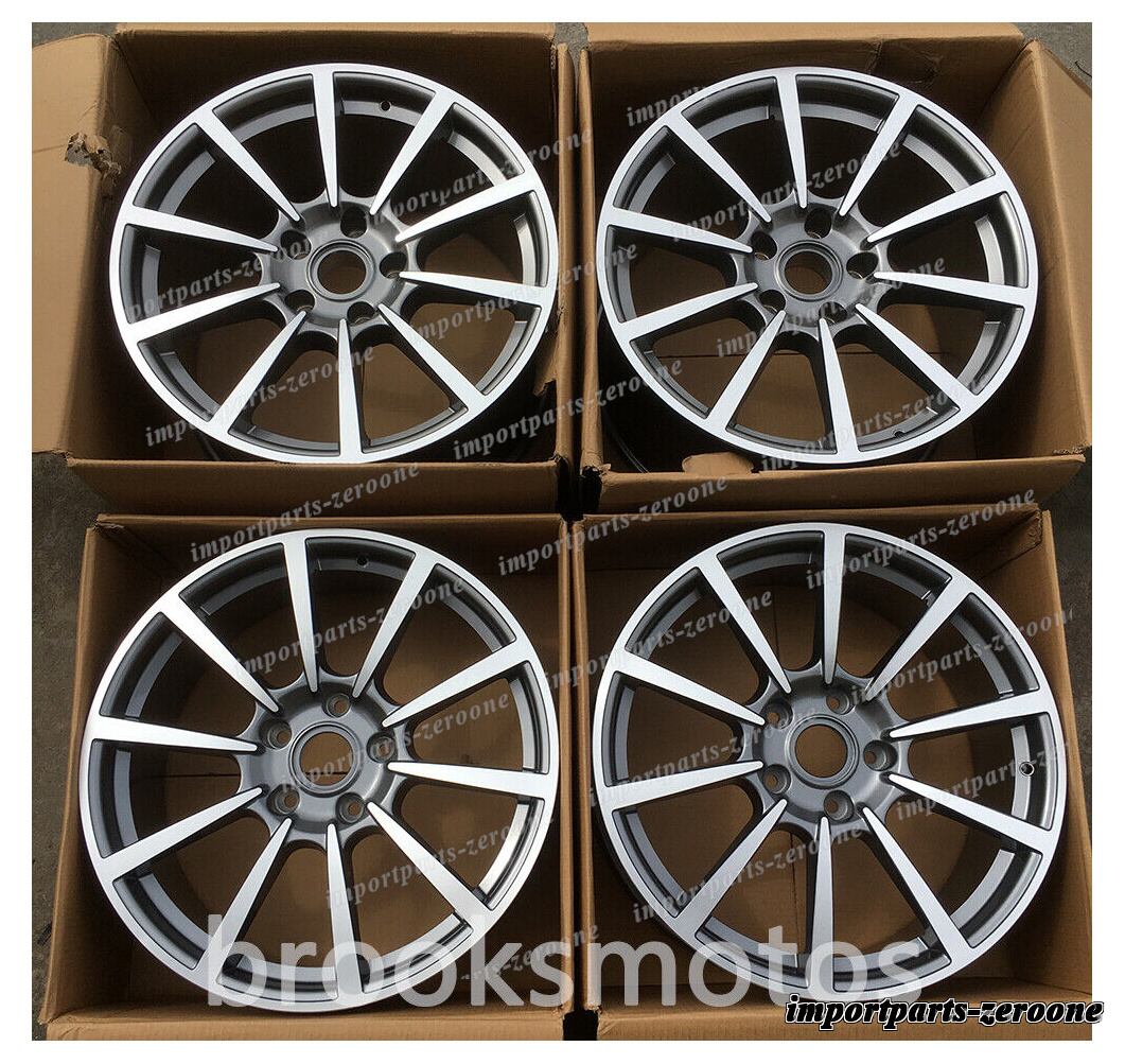 19 インチ 10 スポークスタイル ホイール  ポルシェ 718 ケイマン 981 19x8 19x10  　-BRN-11952