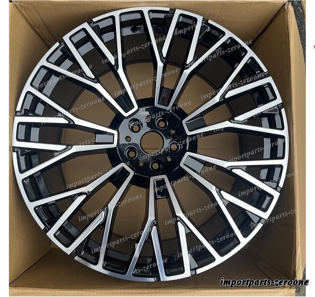 22インチ 新品 ブラック スタイル ホイール リム 2016+ BMW G11 G12 7 シリーズ 730 740 750 745　-BRN-12650