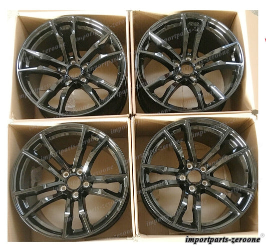 1点限り 21インチ TWIN 5 スポーク グロス ブラック STYLE ホイールセット BMW X5 E70 F15 X6 E71 F16 611 　-BRN-1204★