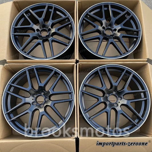 22インチ新品マルチスポークYスタイルホイールメルセデスベンツW166 W167 x166 GLS LI-1507