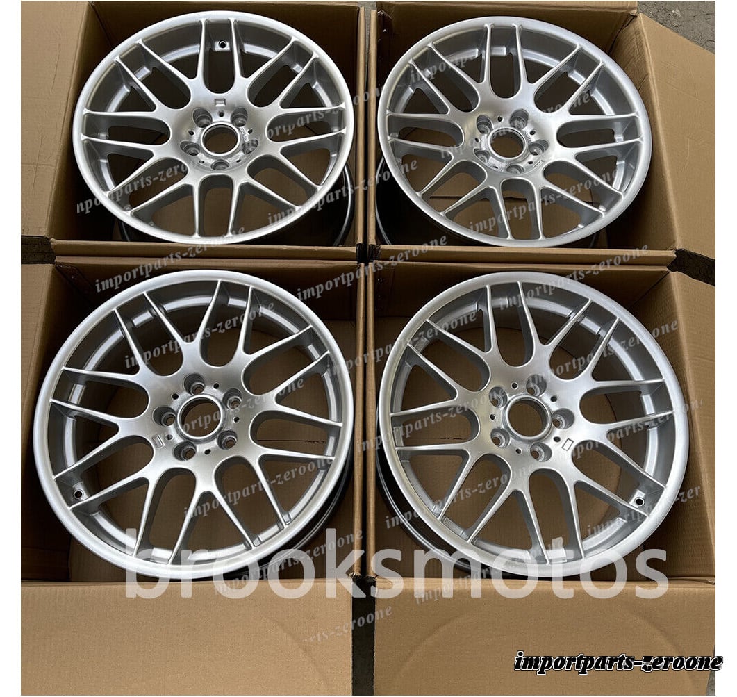 1点限り 19インチ　 ハイパーシルバースタイル ホイール BMW 3 シリーズ 4 シリーズ F30 32 33 36 163 　-BRN-11793　鍛造　★