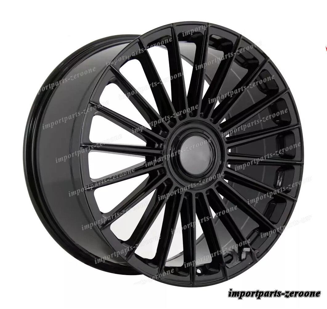 22インチ 新品 マルチ スポーク グロス ブラック スタイル ホイール レンジローバー ボーグ SVR　-BRN-12611