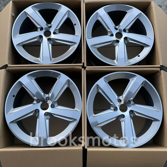 1点限り 22インチ 5 スポーク STYLE GED ホイールセット 2009+ ベントレー MULSANNE 22X9.5 ４本セット 　-BRN-1258★