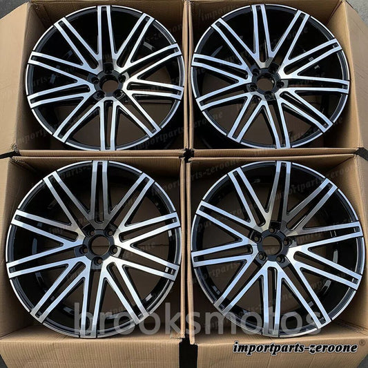 22インチマルチスポークコンケーブスタイルホイールメルセデスベンツx 166 GLS350 400 550 適合 LI-2078