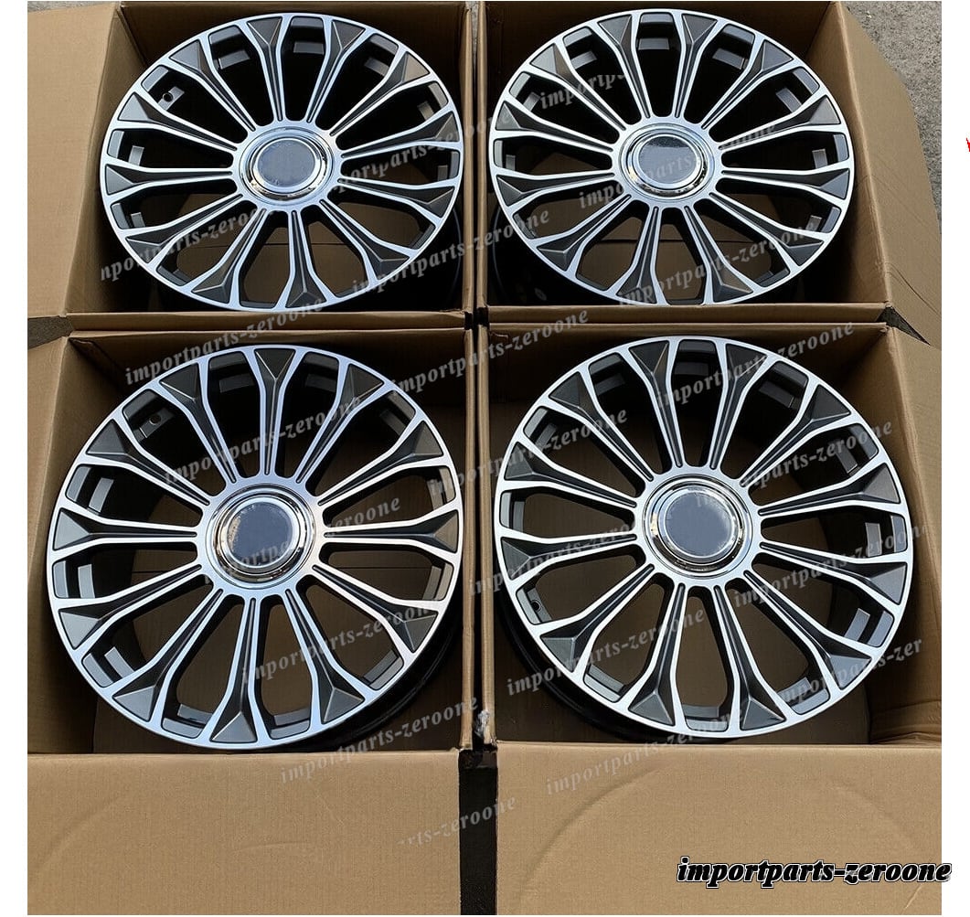 1点限り 20インチ メルセデス ベンツ W222 S450 マイバッハ S クラス ニュー グレー スタイル ホイール　-BRN-12212　鍛造　★