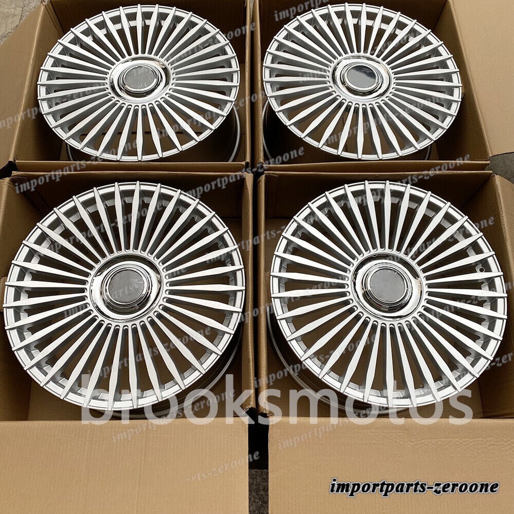 1点限り 21インチ　マルチスポークシルバースタイル　ホイール　ベントレー　コンチネンタル GT 21X9.5 ４本セット　-BRN-11476★