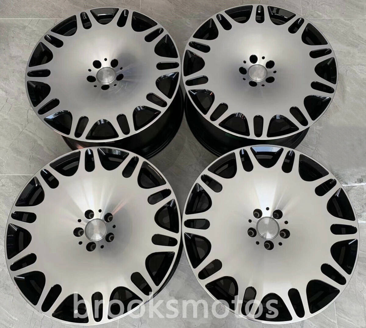 1点限り 20インチ NEW　B STYLE GED ホイールセット メルセデスベンツ W222 S680 S クラス 　-BRN-1140　　鍛造　★