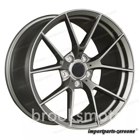 19インチプラチナグレースタイルフォージドホイールBMW F87 M2コンペティション適合 LI-2176