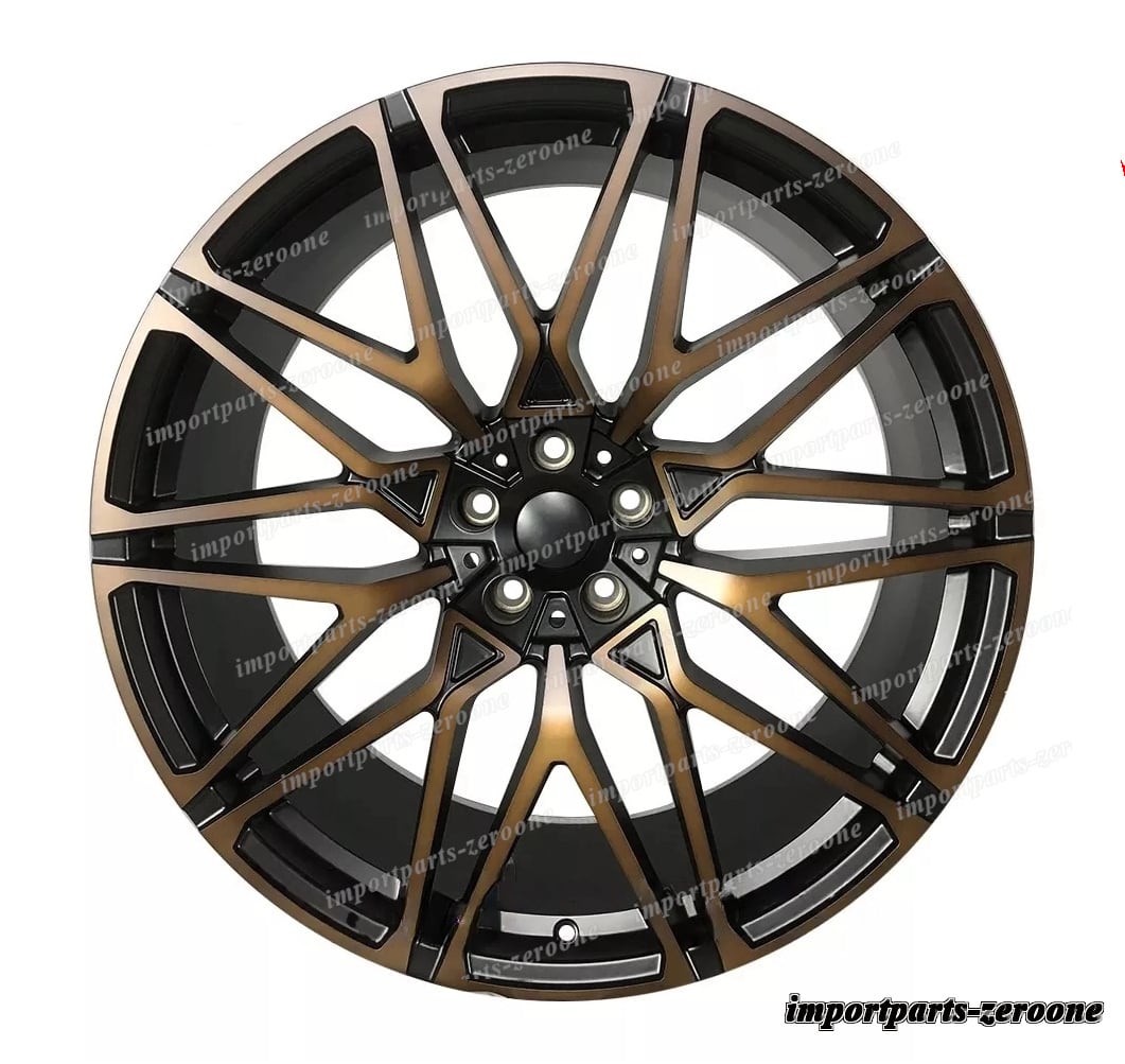 1点限り 2018+ BMW G07 X7 22インチ ホイール 22x9.5 22x10.5 ブロンズフェイス 818 　-BRN-12588★