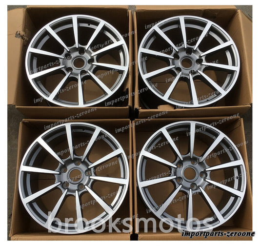 1点限り 20インチ 10 スポークスタイル ホイール ポルシェ 911 カレラ 4 4S ターガ 4 ワイドボディ　-BRN-12002　鍛造　★