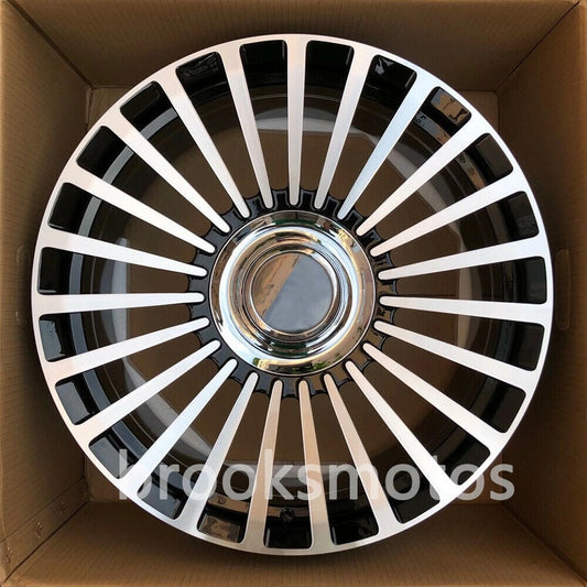 1点限り 20インチ NEW　マルチ スポーク ホイールセット 日産 パトロール Y62 20X8.5 オフセット35 　-BRN-1147　鍛造　★