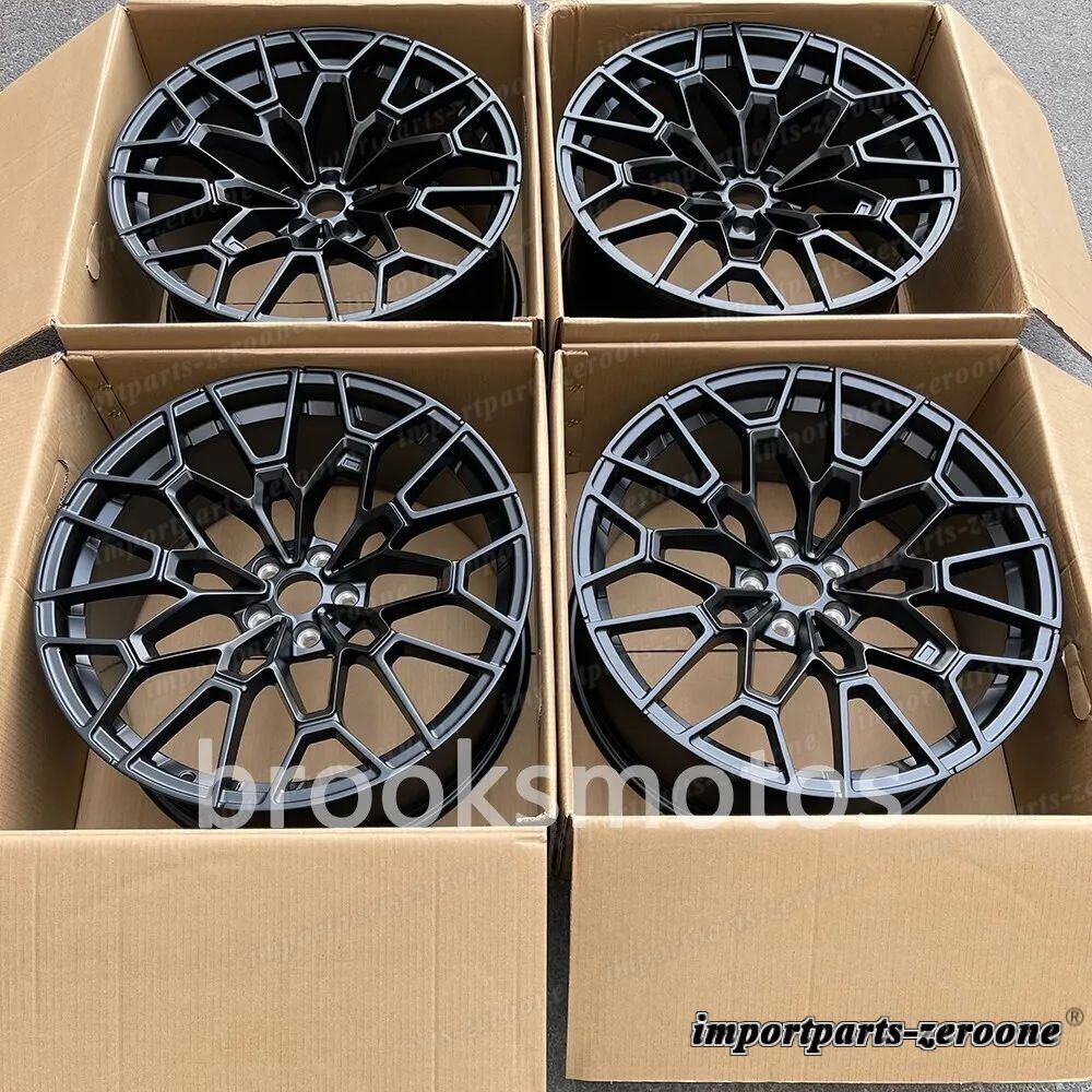 21インチ フォージドサテンブラックホイール 2021+ BMW X3M F97 X4M F97 827 21x9.5/11 適合" LI-1732