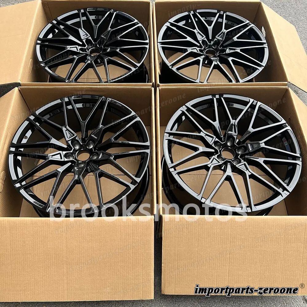 23インチ フォージドグロス ブラック スクエアスタイル ホイール  BMW IXシリーズ 818 23x9.5 適合 LI-1647