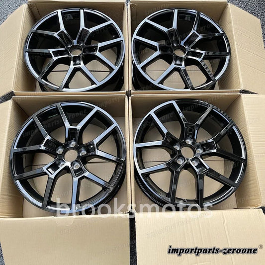 18インチグロスブラックスタイルホイールFot ボルボ V60 S60 Polestar XC60 XC90適合 LI-1508