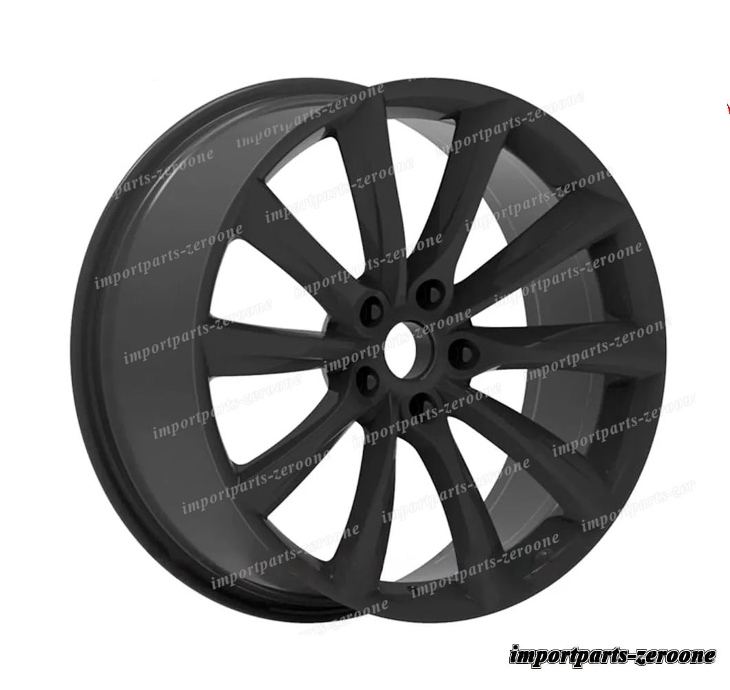1点限り 21インチ Tスタイル ホイール テスラ モデルs グロス グラファイト 21x9 21x9.5 　-BRN-12638★