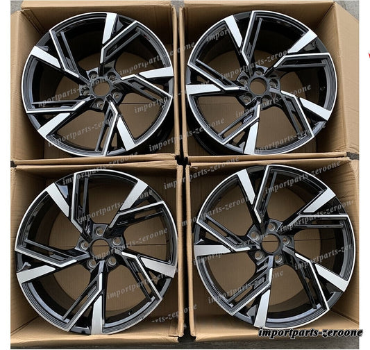 1点限り 2005-2015 アウディ Q7 21インチ ホイール 21x10 オフセット 45 4 個セット　-BRN-12199★