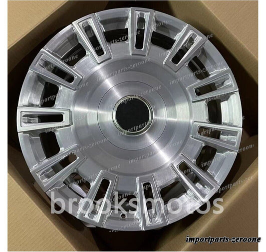 22インチ 新品 ブラシ フロージド ホイール  メルセデスベンツ   W222 W223 S580 S カルス　-BRN-11825