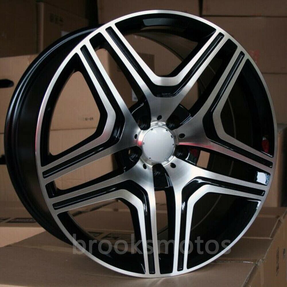 20インチ  ボールフェイス ホイール  1998-2017 メルセデス ベンツ G クラス G63 20X9.5  BRN-1262
