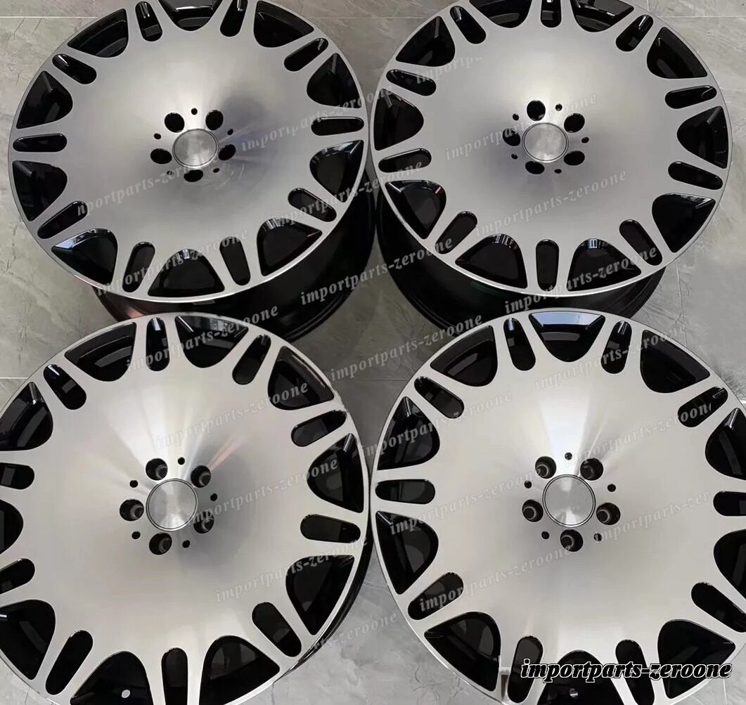 22インチ 新品 B スタイル  ホイール  メルセデスベンツ W221 S クラス 22x9 　-BRN-12451