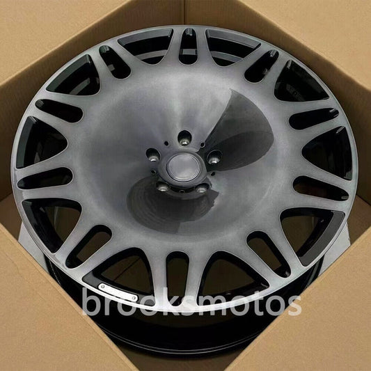 22インチ NEWbブラックフェイス鍛造ホイールメルセデスベンツW 222 W 223 sクラス BRN-1718