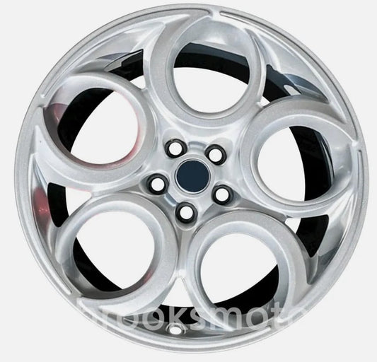 アルファロメオ　4C スタイル 18インチ シルバー　 ホイール 　-BRN-11890-2