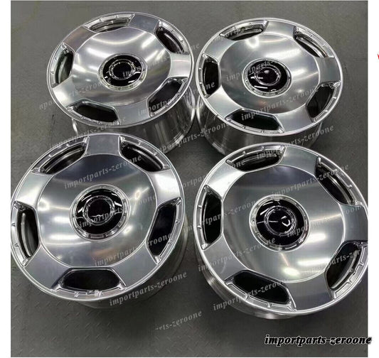 22インチ 新品 ポリッシング  ホイール   メルセデス ベンツ X166 X164 GLS ML クラス　-BRN-12214