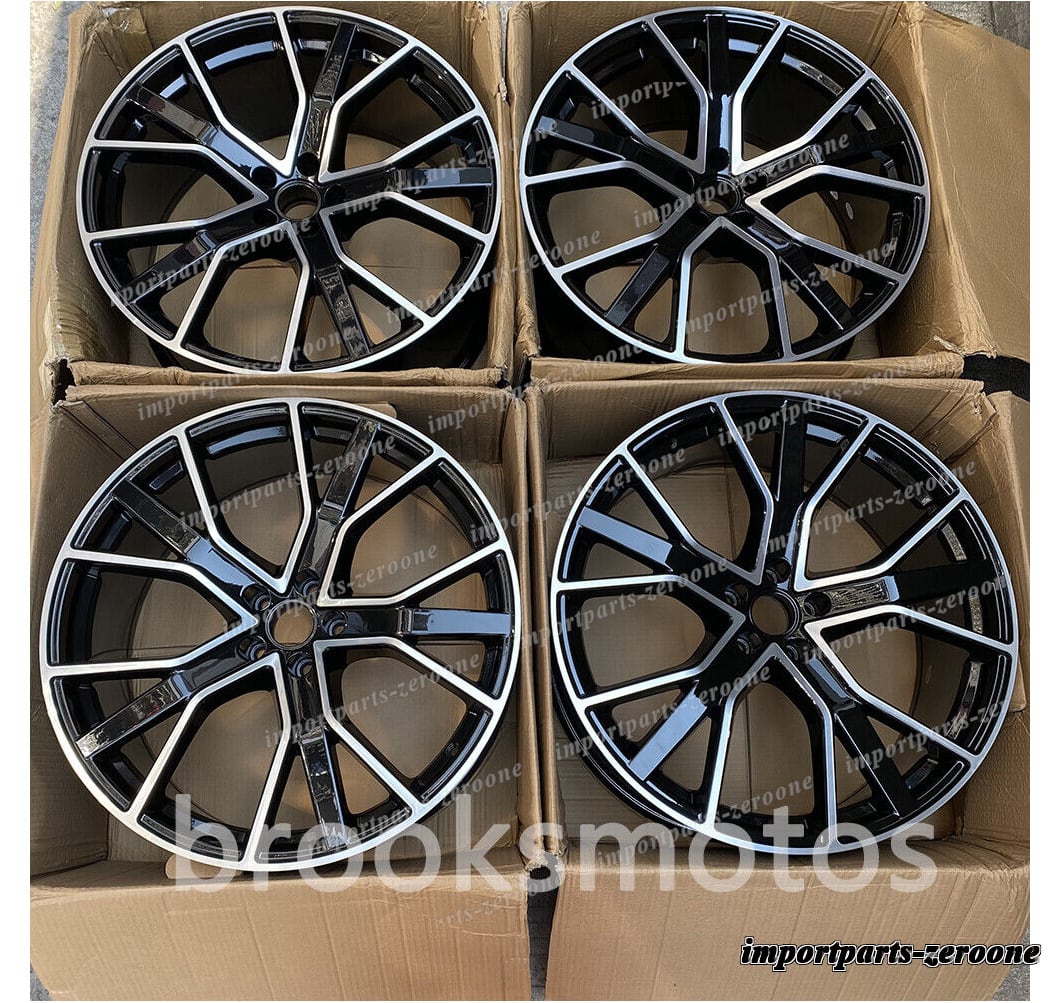 1点限り "22インチ 　ニュースタイル 　ホイール 2016+　 アウディ　 Q7 Q8 RS Q7 RS Q8 22x10 　オフセット 21 "　-BRN-11912★