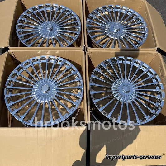 24インチクロームホイールはメルセデスベンツGLS 350 450 550 クラス24x10.5 x166適合 LI-1925