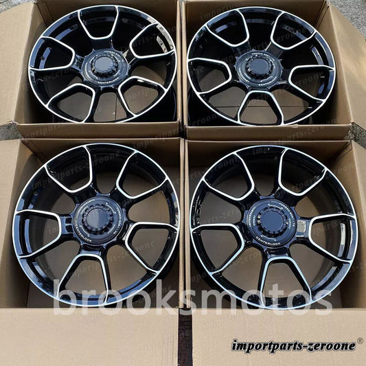 19インチ新品ブラックスタイル フォージドホイールポルシェ 997 991 911 ナローボディ適合 LI-1375