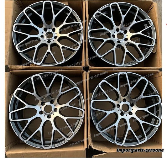 22インチ B スタイル グレー ホイール  2019+ メルセデスベンツ GLS クラス X167 　-BRN-12530