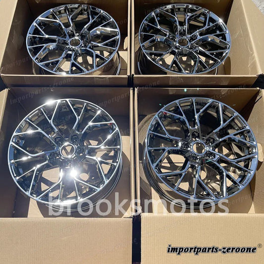 21インチニュースタイルブラックスタッガー鍛造ホイールテスラモデルs 21x9 21x10.5 適合 LI-1349