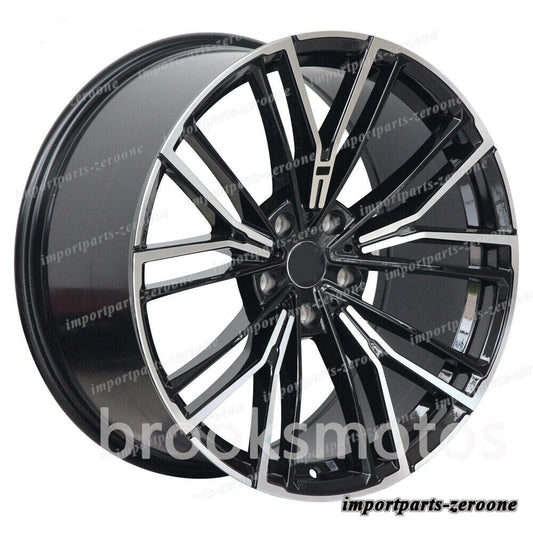 1点限り 20インチ NEW ブラックスタイル 2013-2016 BMW 5シリーズ 535 550 F10 F11 　ホイール４本セット　-BRN-11512　鍛造　★