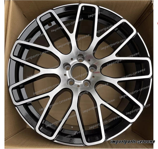 1点限り 20インチ ブラック Bスタイル ホイール 20x9.5 オフセット40 5x112 66.6 4 個セット　-BRN-12630★