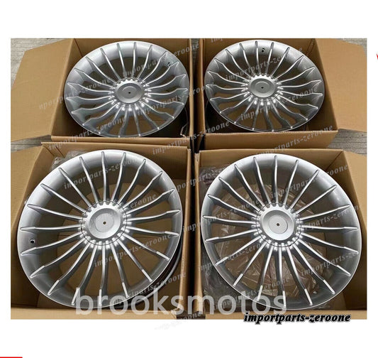 1点限り 21インチ B7スタイル　シルバー　ホイール BMW 7シリーズ F01 02 03 04 2008-2014 PCD120　４本セット　-BRN-11240-3★