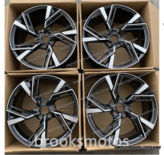 1点限り 20インチ　新品 RS6 スタイル ホイール アウディ 2015+ Q7 sq7 RS Q3 2007+ A5 20x9 ET30 　-BRN-11694　鍛造　★