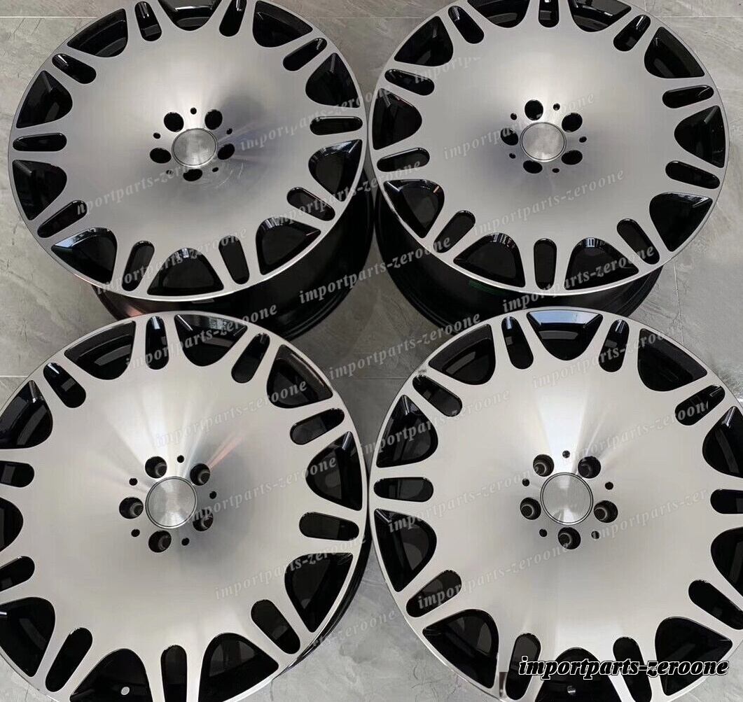19インチ 新品 B ブラック スタイル  ホイール  メルセデス ベンツ W222 S クラス　-BRN-12276