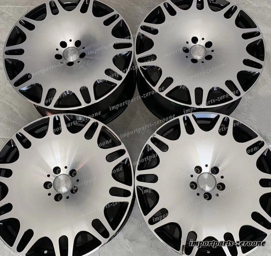 19インチ 新品 B ブラック スタイル  ホイール  メルセデス ベンツ W222 S クラス　-BRN-12276
