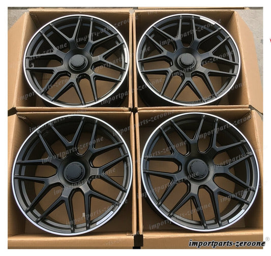 1点限り 21インチ TWIN 7 スポーク Y STYLE ホイールセット メルセデスベンツ GLC クラス X253 C253 43 63S 　-BRN-1210★