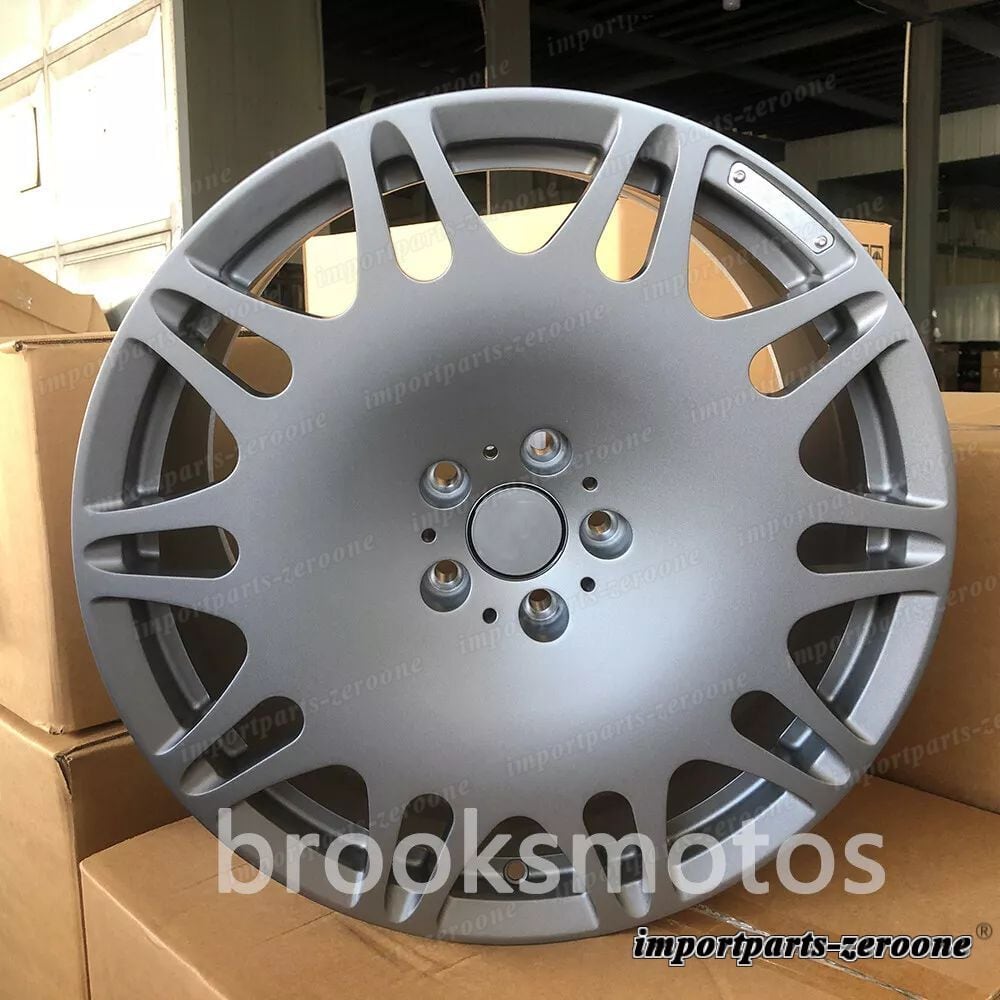22インチ 新品 B グレー スタイル ホイール  フィット メルセデス ベンツ X166 W166 GLS ML GLE クラス LI-2144